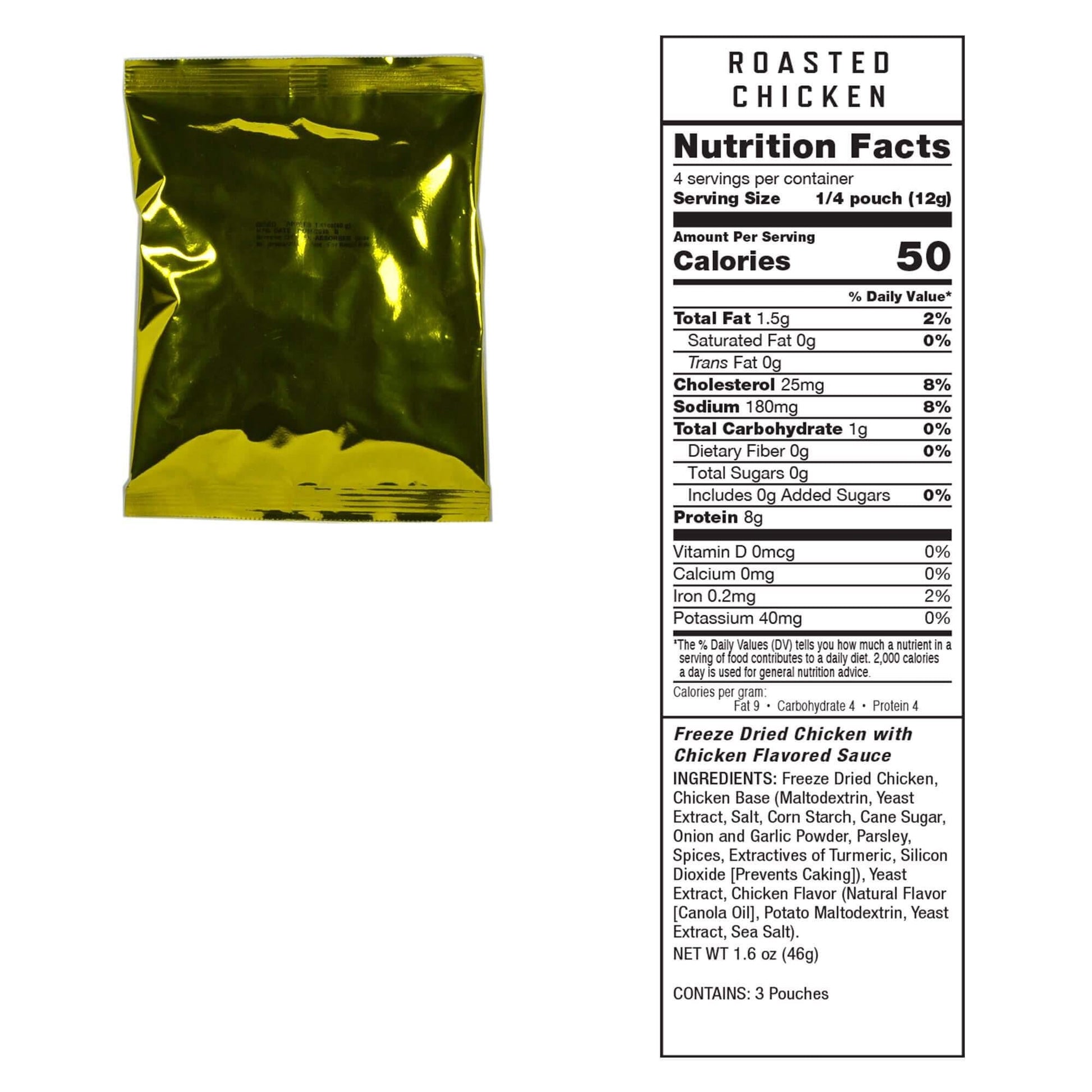 60 Serving Freeze Dried Meat Bucket + 20 Servings of Rice - AmericanReserves