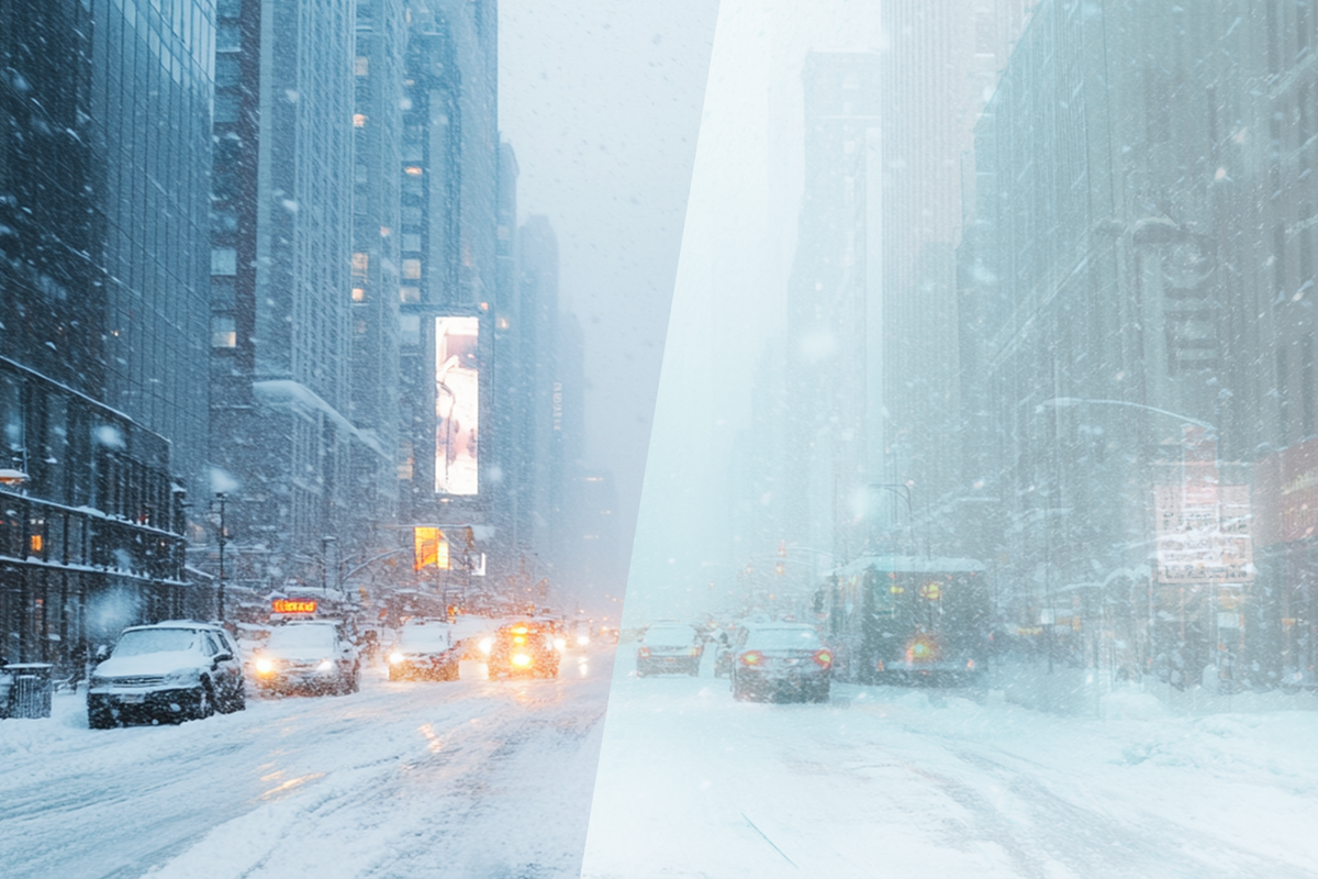 Snowsstorm Blizzard vs Snowstorm: What’s The Difference? - American Reserves