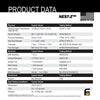 The product data sheet for the 15pc 7.0 Mil Faraday EMP Kit by American Reserves outlines its technical specs, including physical and electrical properties, as well as testing methods for enhanced electromagnetic radiation protection, similar to the Nest-Z™ material.