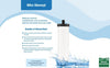 An advertisement for the British Berkefeld Doulton Ultra Sterasyl 7 Ceramic Replacement Candle by American Reserves highlights its benefits, emphasizing bacteria and metal removal while enhancing water taste and smell with advanced Ultra Sterasyl technology.