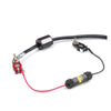 The Complete Auto And Home Protection EMP Kit by American Reserves is an automotive battery cable assembly featuring terminals, clamps, and a fuse holder on a white background, engineered to protect your vehicle from unexpected electromagnetic pulses.